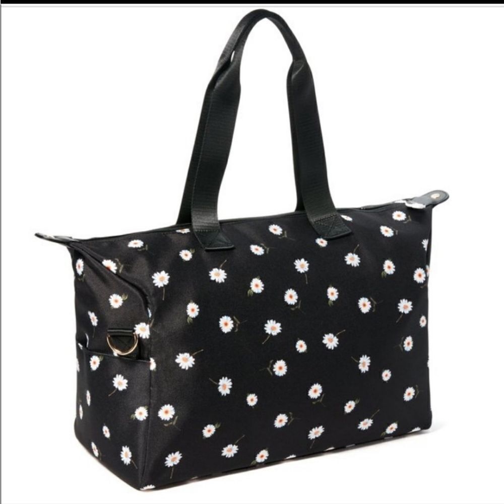 Alice + Olivia Daisy Canvas Duffle Bag‎